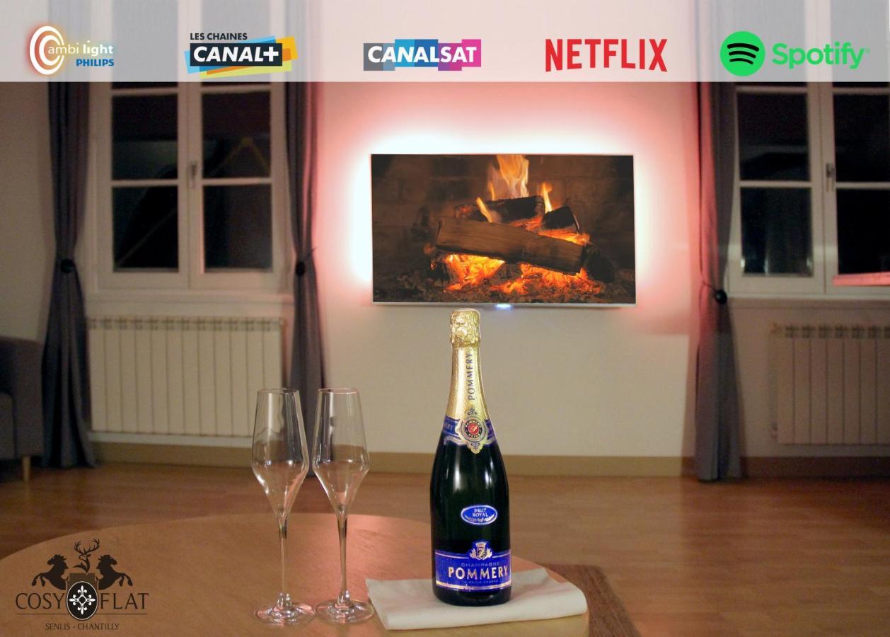 Duplex Cosy Flat - Hyper-Centre Senlis Apartment Senlis  Bagian luar foto